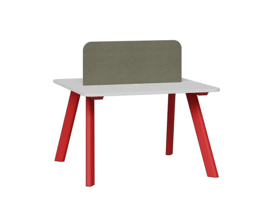 Orwell Linear 2 Person Workstation (with Metal Base)