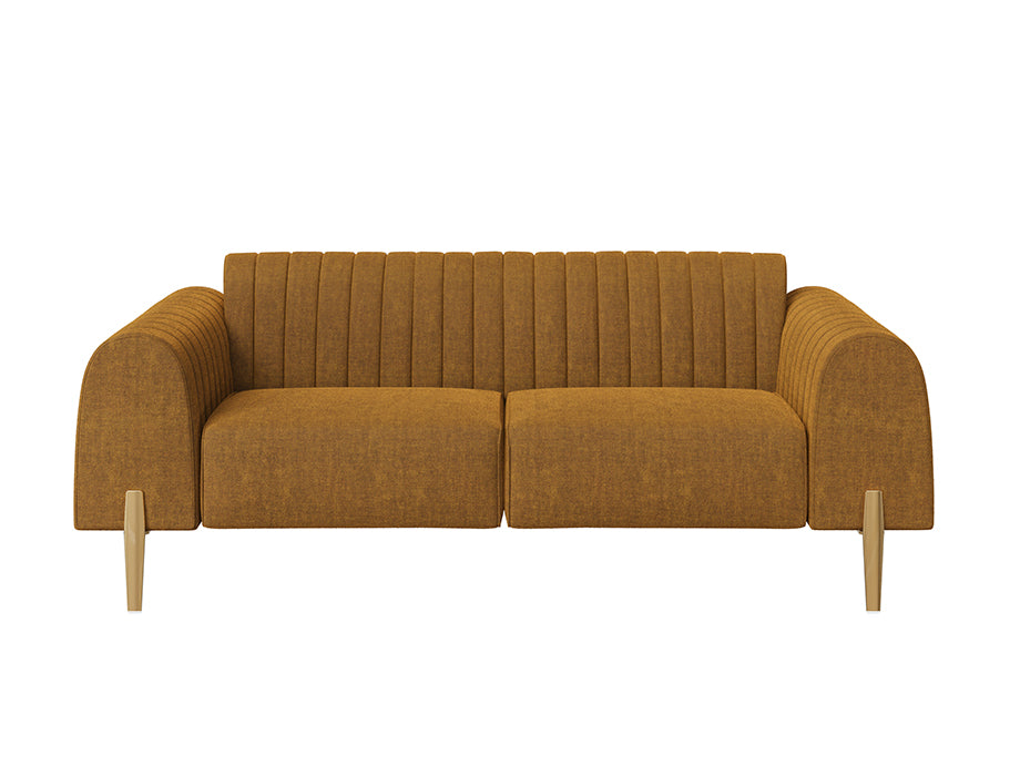 Antonin Sofa 2-Seater (Mustard Yellow)