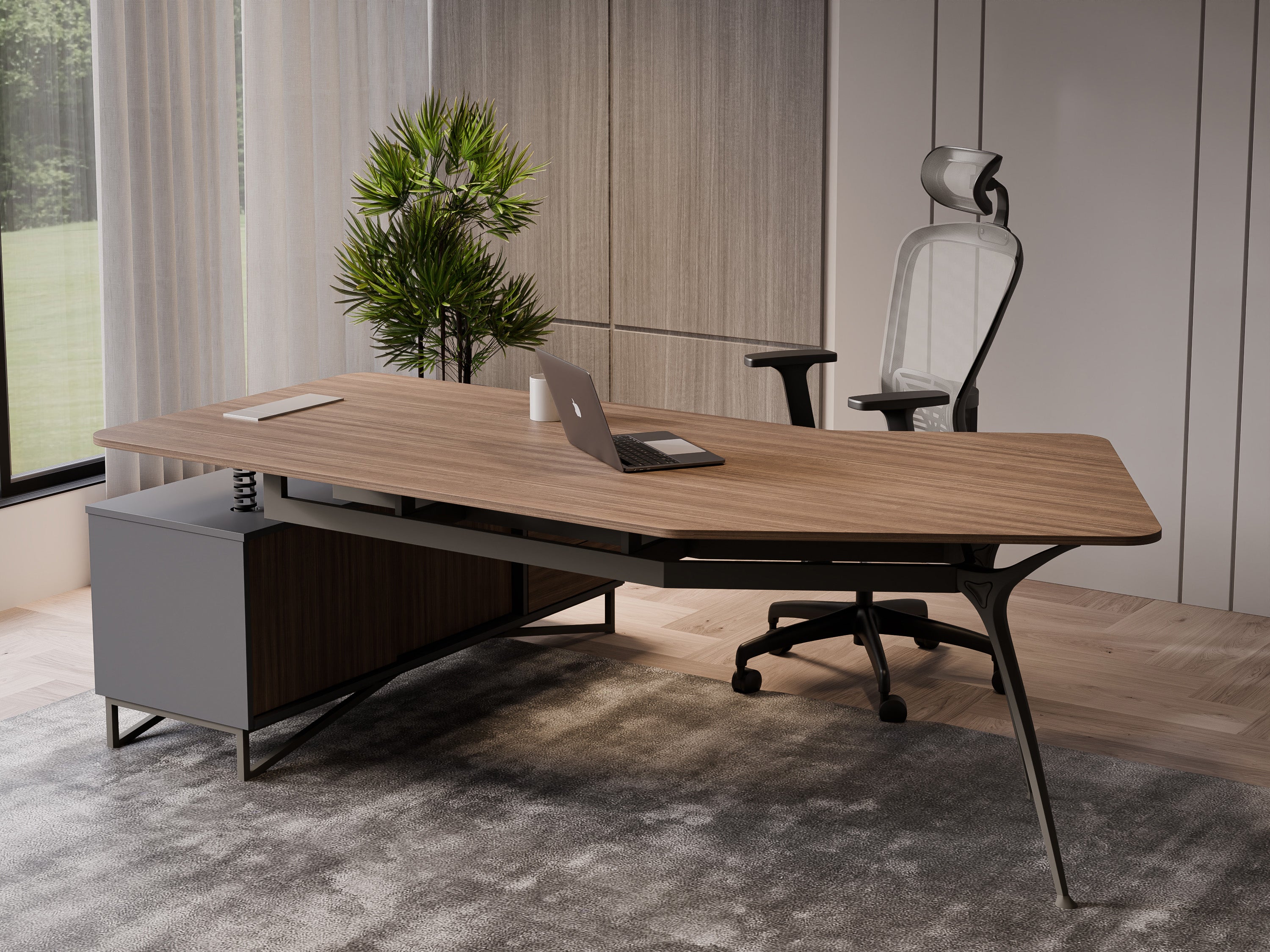 Callisto 1.0 Desk and Side Rack