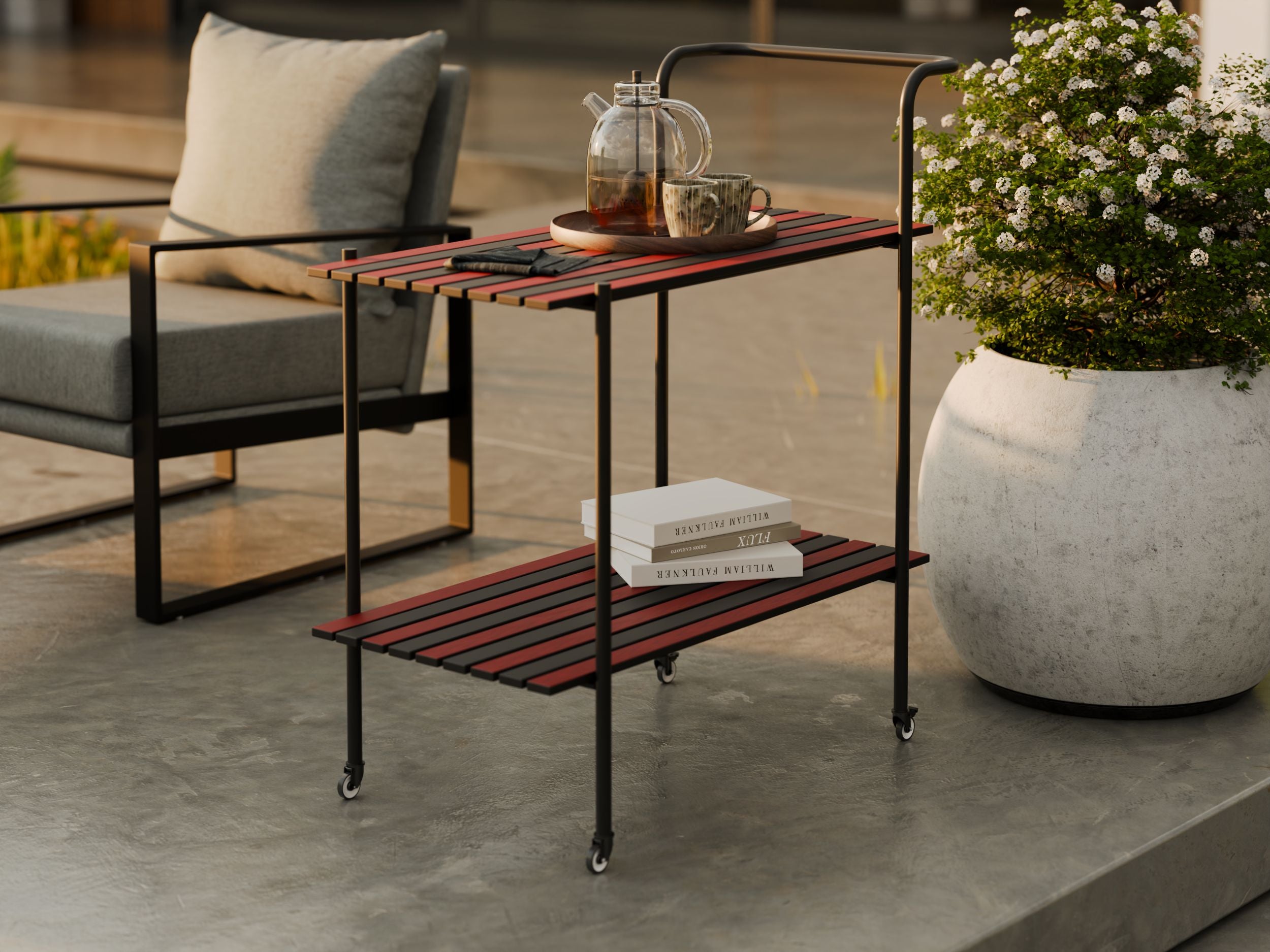 Patio Tea Trolley