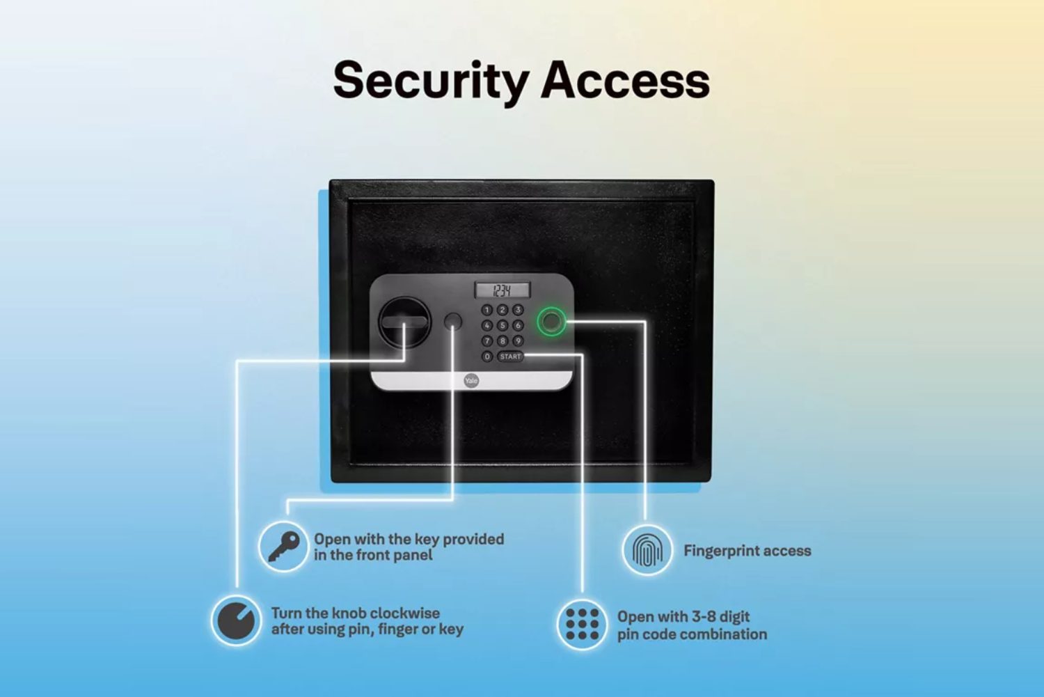 Biometric Safe (STELLAR 300 DB2)