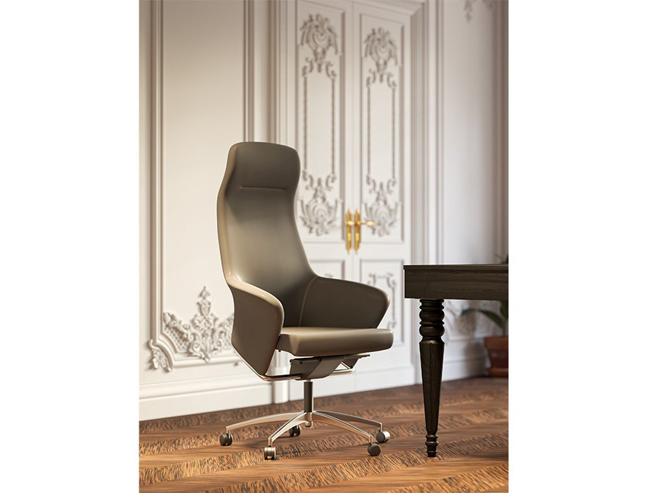 Glassgow Executive Chair (Dark Grey)