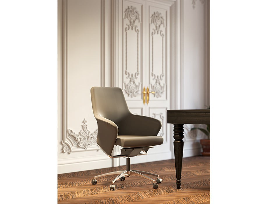 Glassgow Manager Chair (Dark Grey)