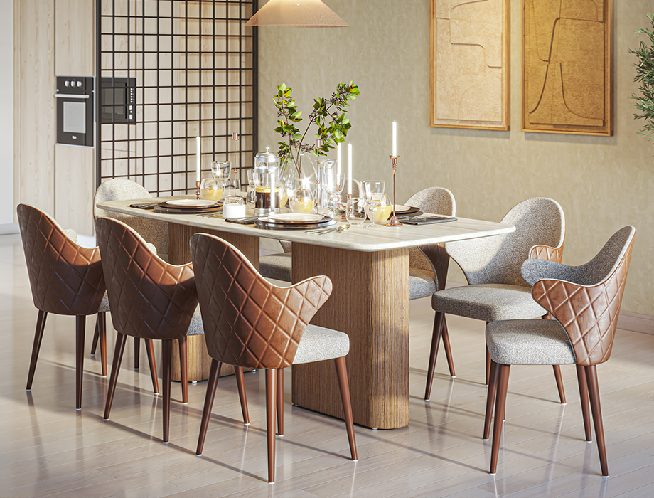 Hampton Dining Table (8 Person)