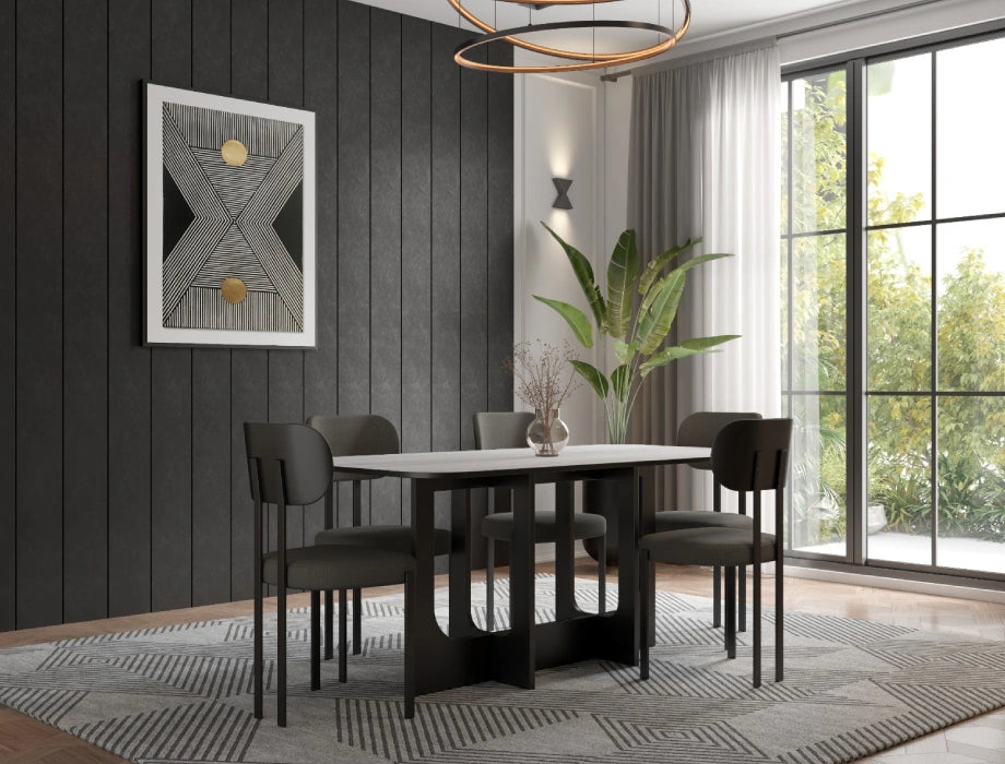 Kav Dining Table Set (6 Person)