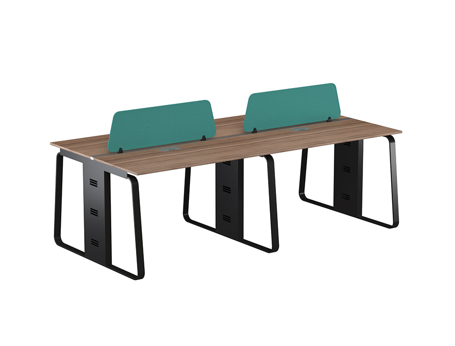 Lunar Linear Workstation (4 Person)