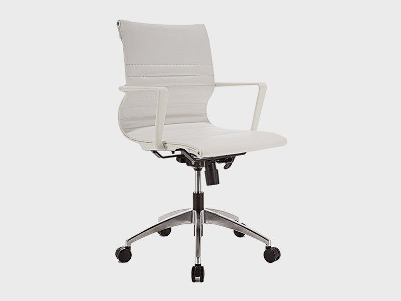 Manager Chair White (Pvc)