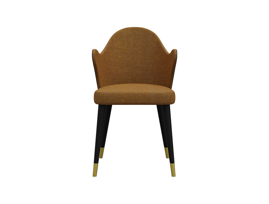 Melody Dining Chair (Mustard Yellow)