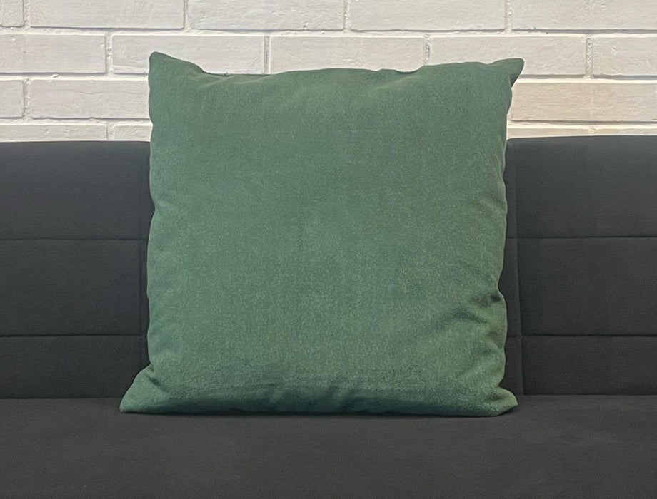 Napped Green Cushion Cover