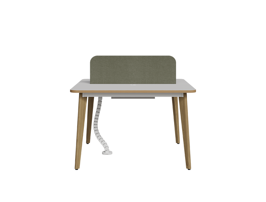 Orbis Linear 2 Persons Workstation (with Wooden Base)