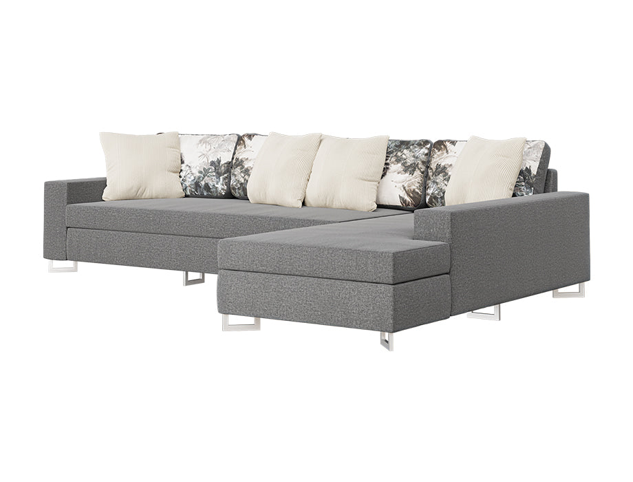 Prodotti L-Shaped Sofa - Right Chaise (Mid-Grey)