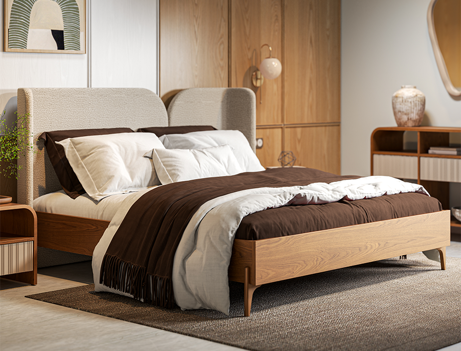 Romano King Size Bed