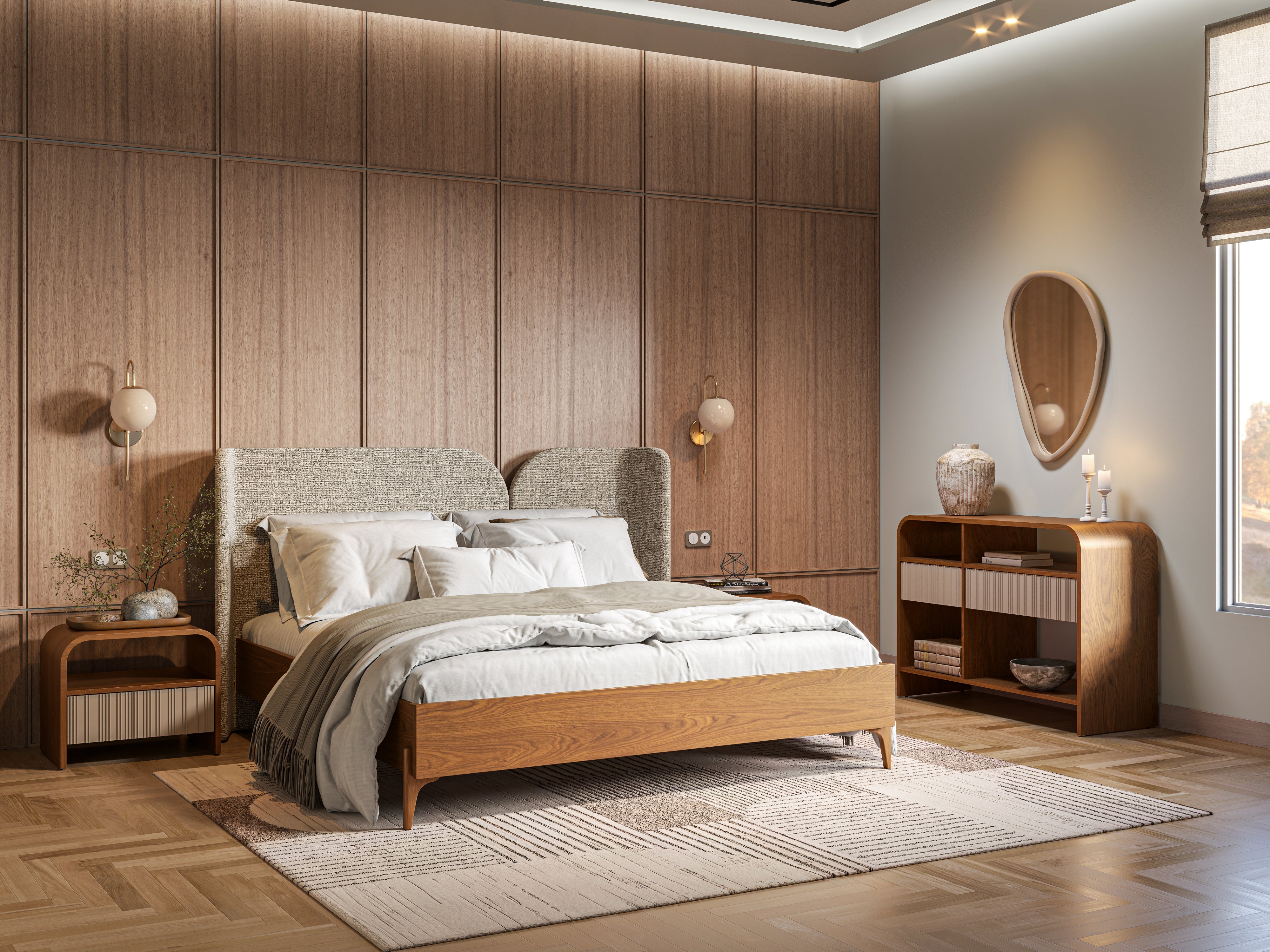 Romano King Bed