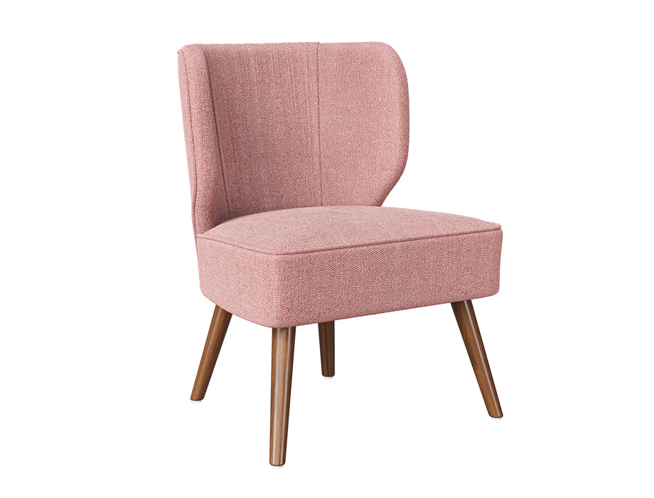 Roy Sofa Chair (Tea Pink Velvet)