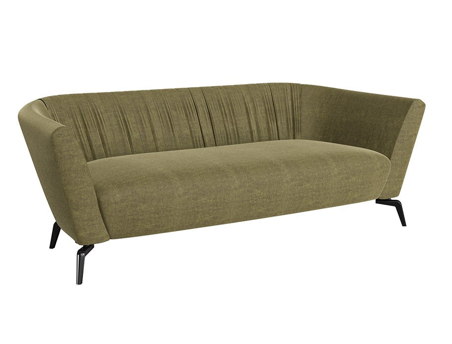 Sidus Sofa 2 Seater (Olive Green Velvet)