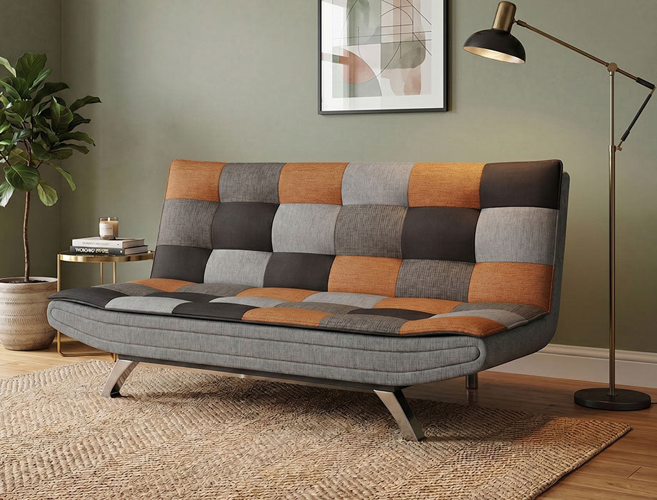 Patchwork Sofa Cum Bed