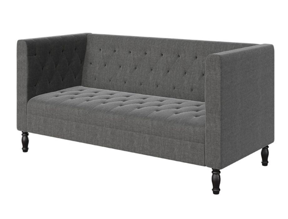 Sofa Grace 2 Seater (Velvet Mid Grey)