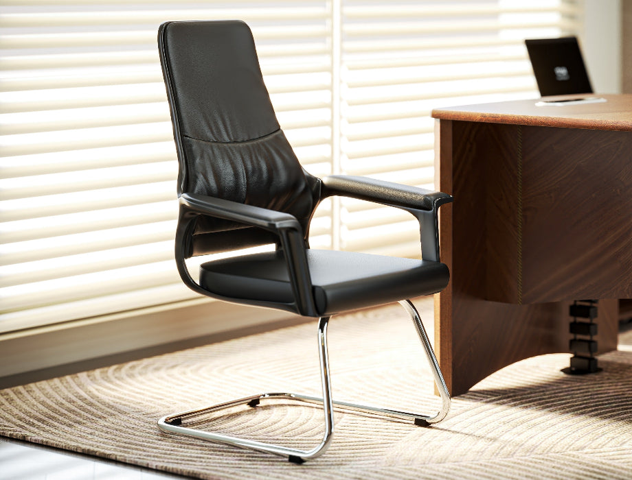 Vertex Visitor Chair - Black