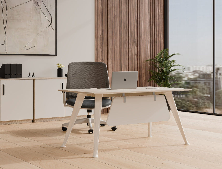 Ariel Junior Office Desk + Dawn Manager Chair