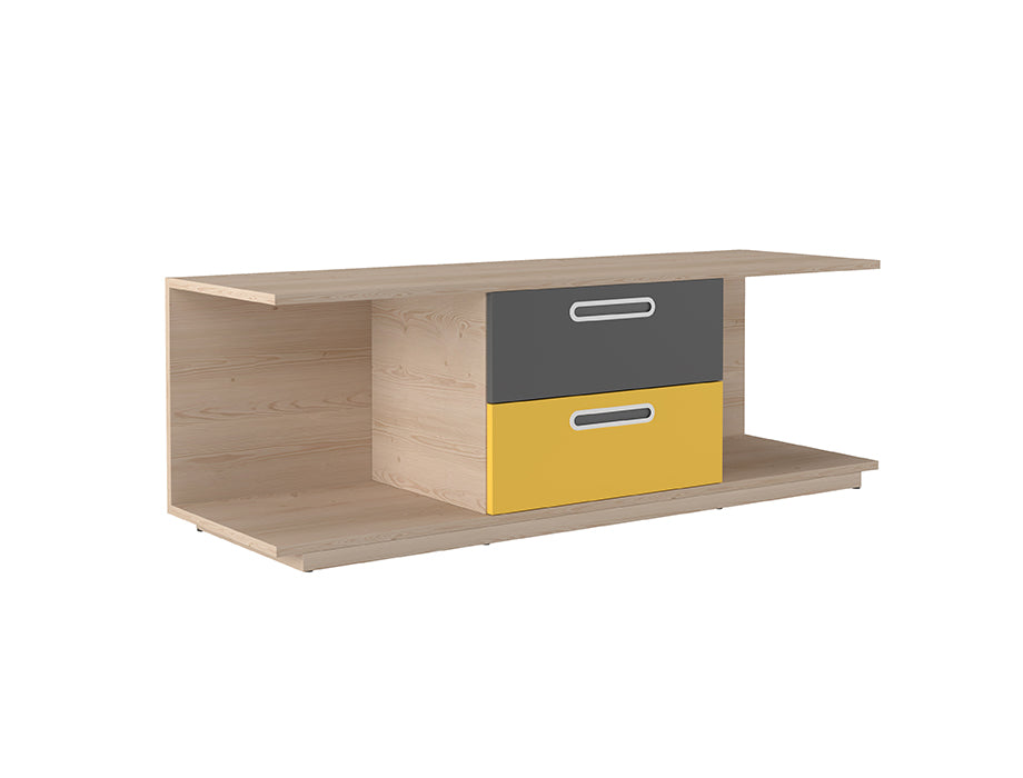 Wilson Wall Storage Shelf For Kids (Yellow & Grey)