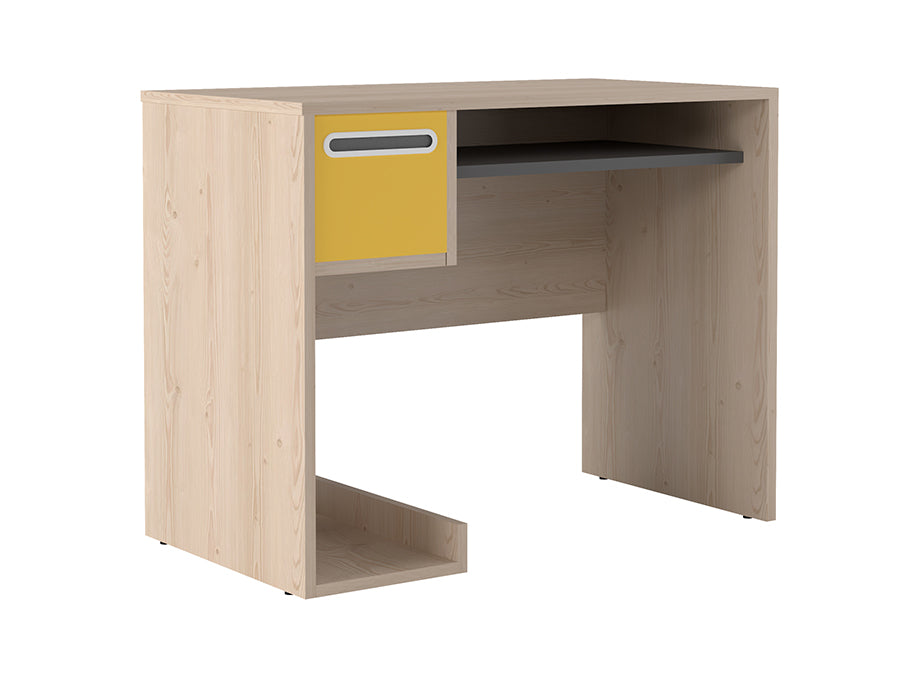 Wilson Study Desk (Yellow & Grey)