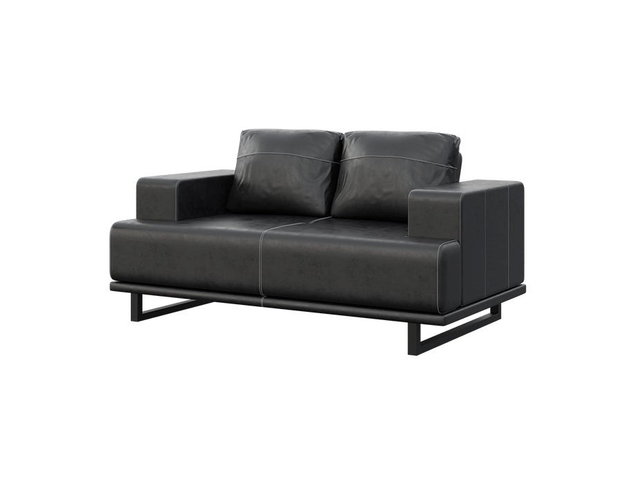 Astor Sofa 2 Seater - (Black)