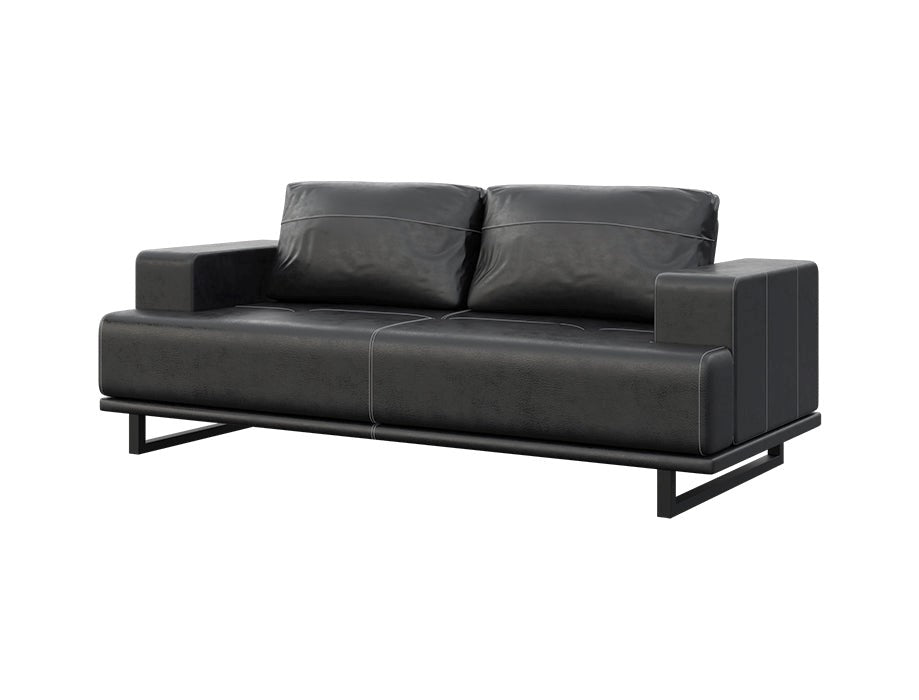 Astor Sofa 3 Seater - (Black)