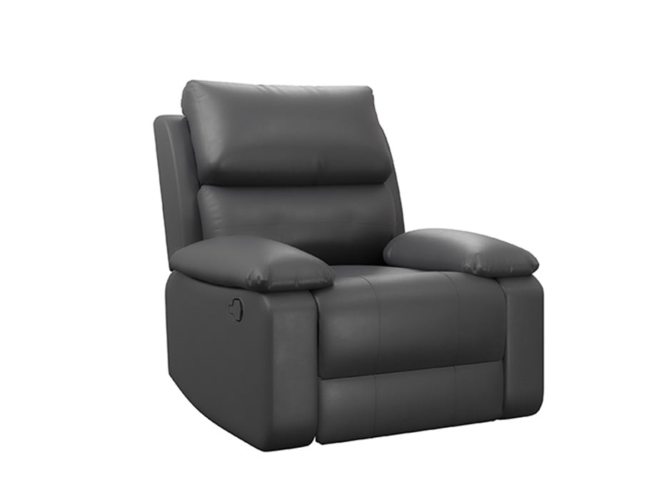 Manual Sofa Recliner (Silver Grey)