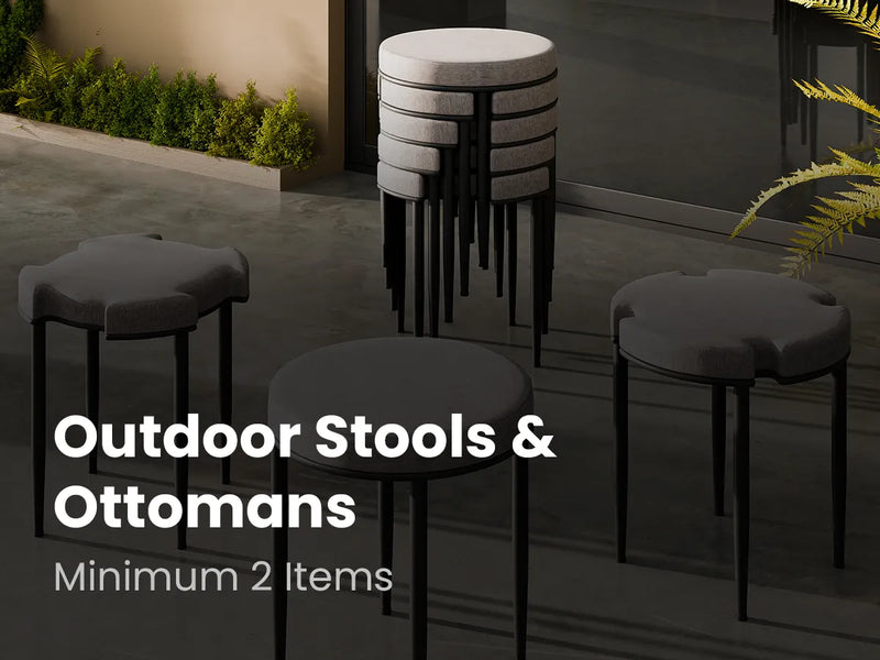 Outdoor Stools OR Ottomans