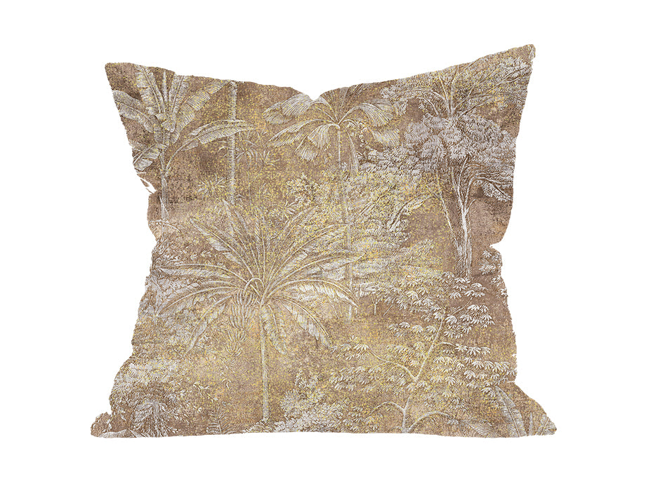 Shimmer Palm Cushion Cover