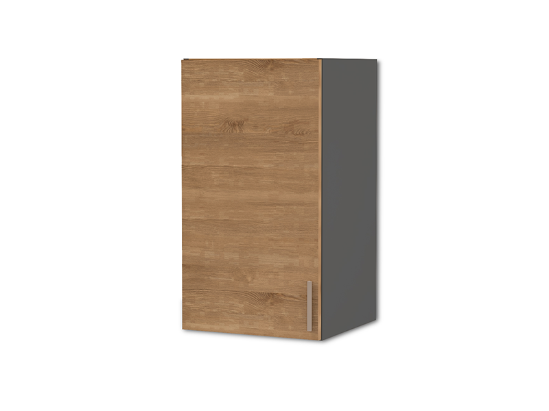 Book Shelf Sydney Module 3 In Light Oak And Grey Colour