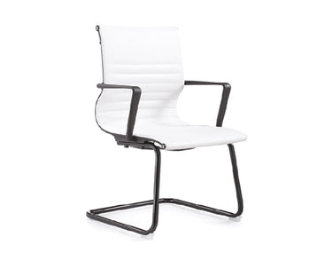 Visitor Chair White (Pvc)
