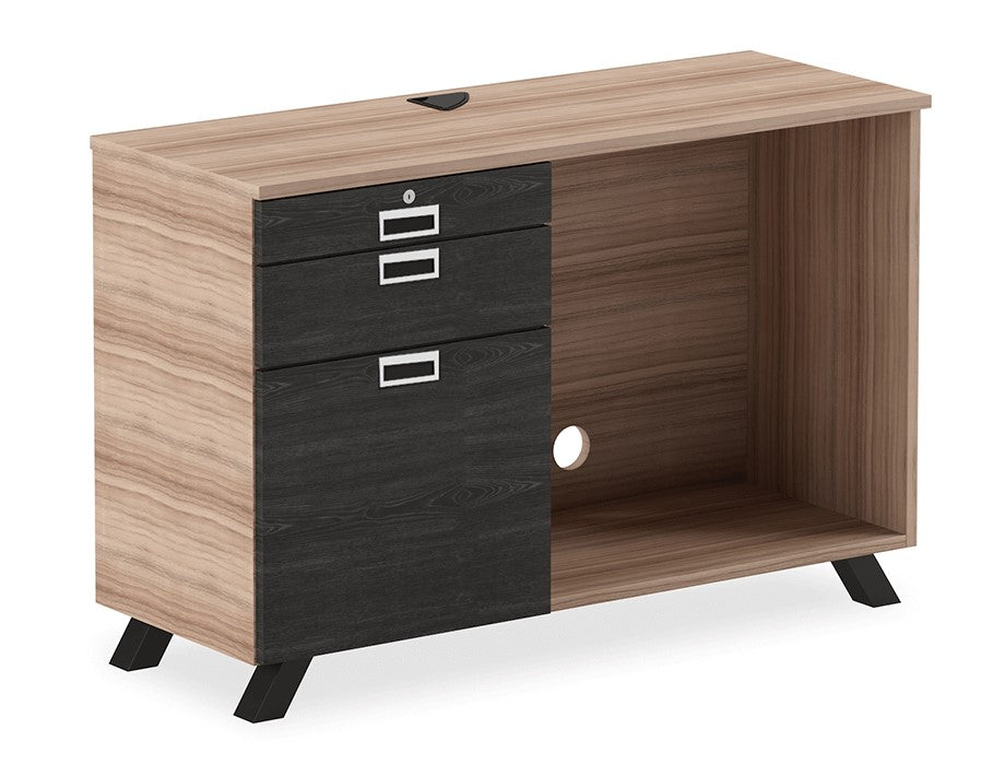 Sidermes Unit Rack Efficient Office Storage with Lunar Side Rack | Buy Now! - Interwood
