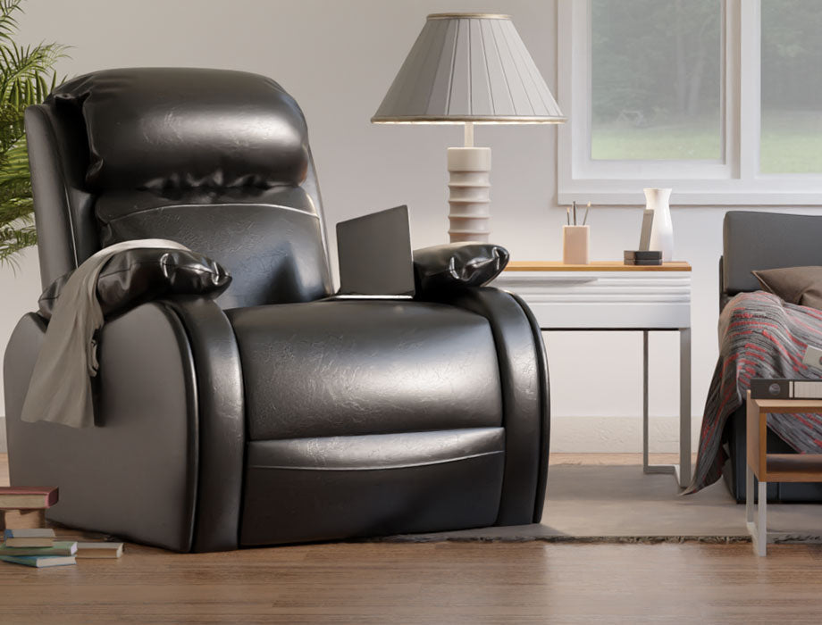 Maverick  Power Sofa Recliner (Black)